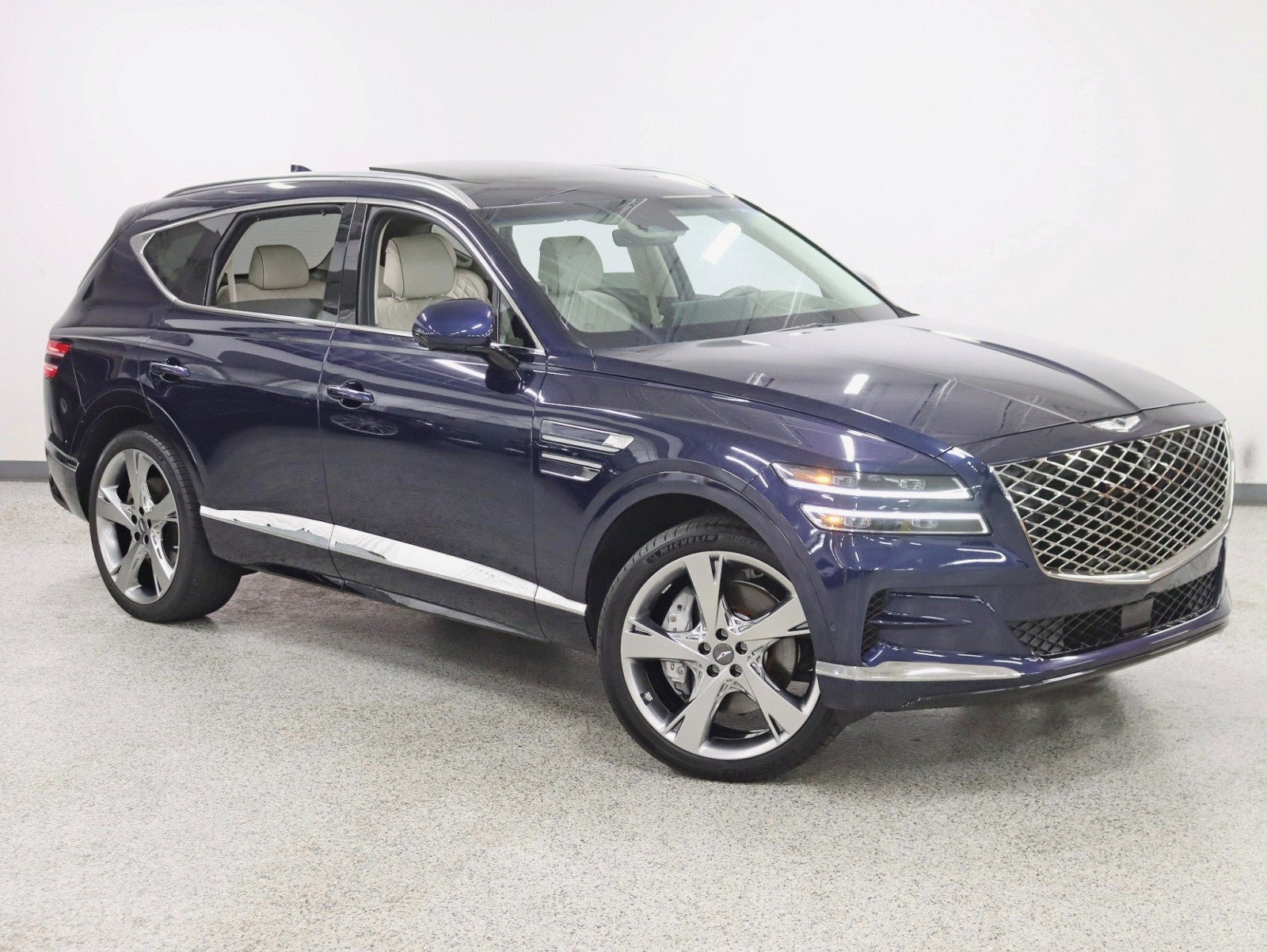 2021 Genesis GV80 Advanced + 1 Owner Prestige Pkg Pano Nav Back Up Camera Fully Loaded