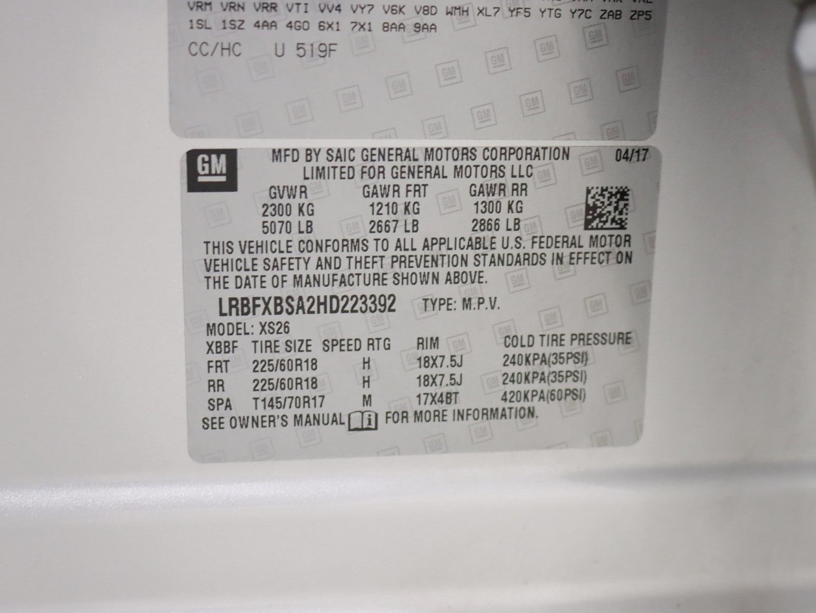 2017 Buick Envision Essence 2 Owner Leather Rear Camera Heated Seats