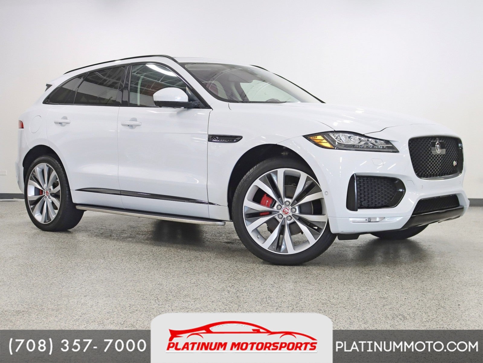 2018 Jaguar F-PACE S 2 Owner Pano Nav 360 Cameras Carfax Certified Loaded