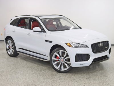 2018 Jaguar F-PACE S 2 Owner Pano Nav 360 Cameras Carfax Certified Loaded