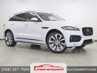 2018 Jaguar F-PACE S 2 Owner Pano Nav 360 Cameras Carfax Certified Loaded
