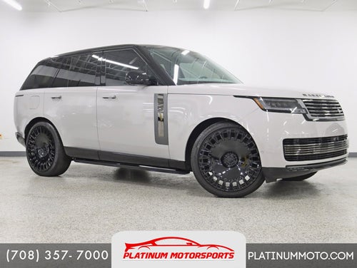 2025 Land Rover Range Rover SV Power boards 24in Avorza Monoblock Wheels MSRP Over $228k Fully