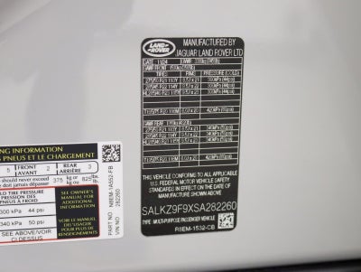 2025 Land Rover Range Rover SV Power boards 24in Avorza Monoblock Wheels MSRP Over $228k Fully