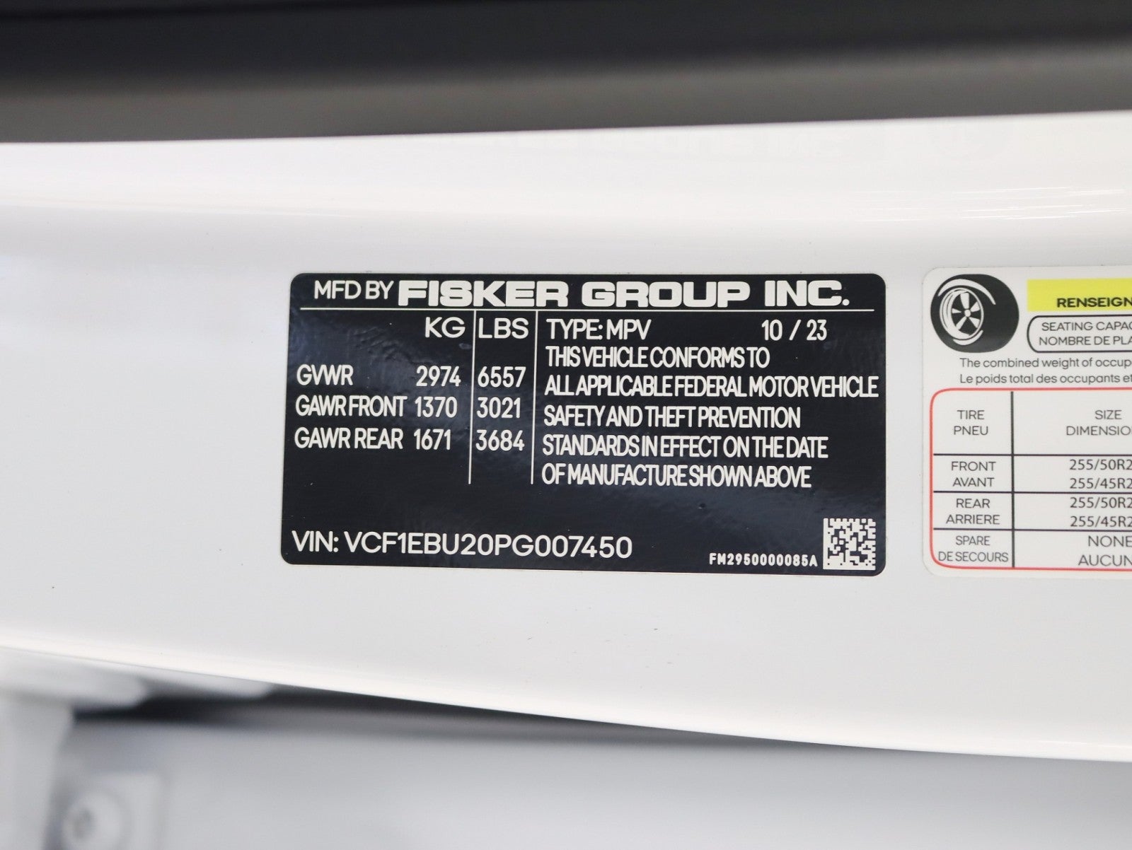 2023 Fisker Ocean Extreme 1 Owner