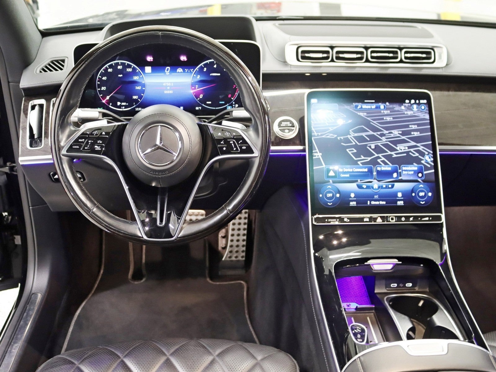 2022 Mercedes-Benz S 580 4MATIC® 3D Tech Pkg AMG® Sport 21in V Spoke Wheels Pano Nav Back Up Camera Loaded