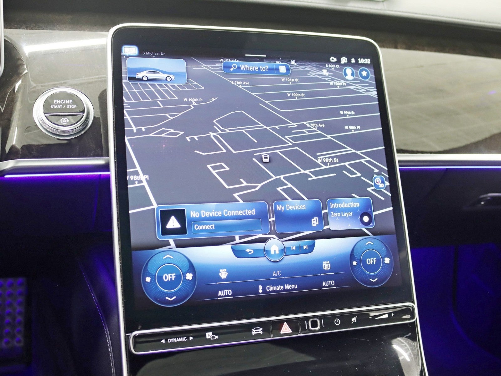 2022 Mercedes-Benz S 580 4MATIC® 3D Tech Pkg AMG® Sport 21in V Spoke Wheels Pano Nav Back Up Camera Loaded