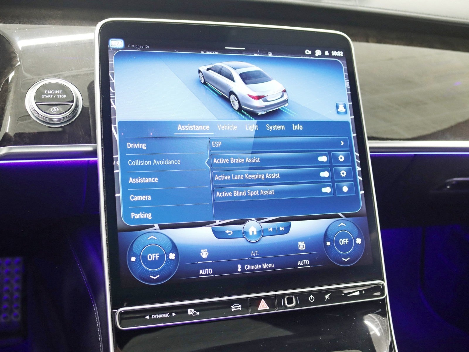 2022 Mercedes-Benz S 580 4MATIC® 3D Tech Pkg AMG® Sport 21in V Spoke Wheels Pano Nav Back Up Camera Loaded