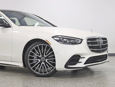 2021 Mercedes-Benz S580 4MATIC® 1 Owner AMG® Line Night Pkg Rear Axle Steering 21in AMG® V Wheels Loaded