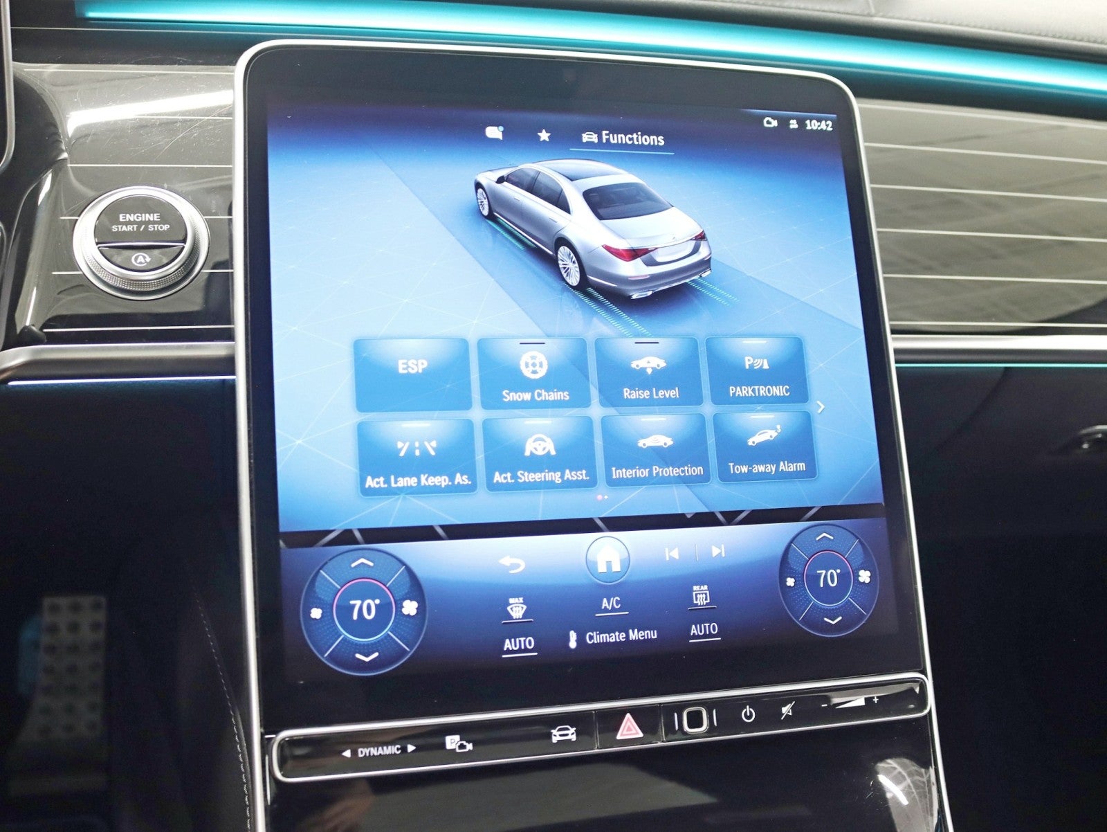 2021 Mercedes-Benz S580 4MATIC® 1 Owner AMG® Line Night Pkg Rear Axle Steering 21in AMG® V Wheels Loaded