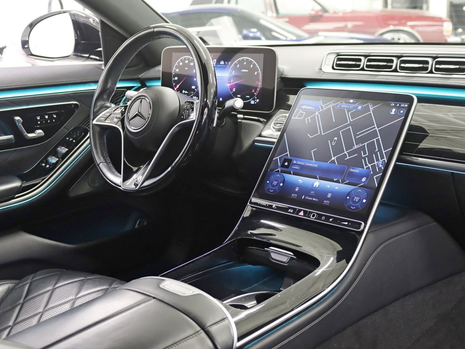 2021 Mercedes-Benz S580 4MATIC® 1 Owner AMG® Line Night Pkg Rear Axle Steering 21in AMG® V Wheels Loaded