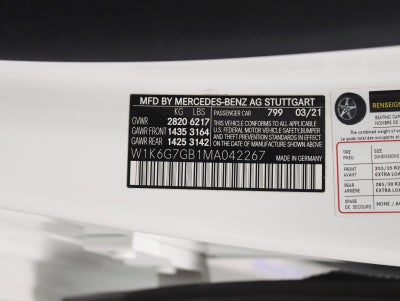 2021 Mercedes-Benz S580 4MATIC® 1 Owner AMG® Line Night Pkg Rear Axle Steering 21in AMG® V Wheels Loaded