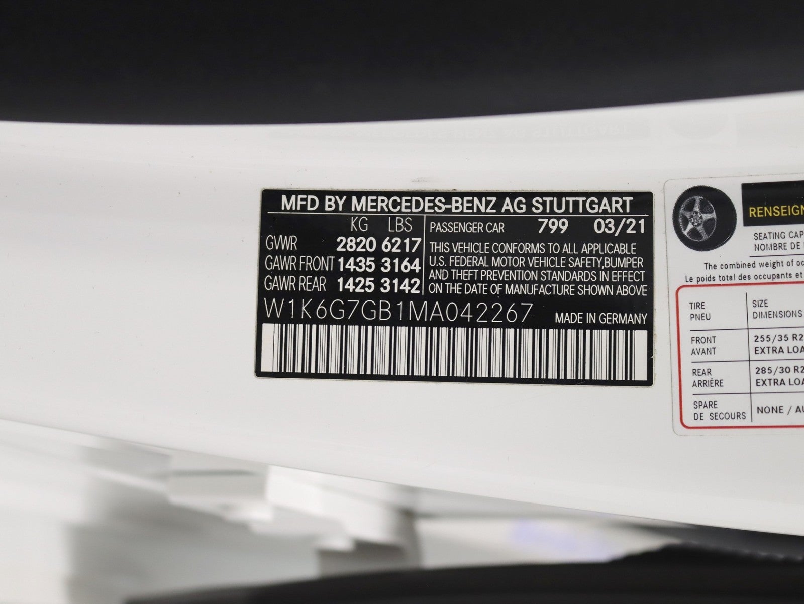 2021 Mercedes-Benz S580 4MATIC® 1 Owner AMG® Line Night Pkg Rear Axle Steering 21in AMG® V Wheels Loaded