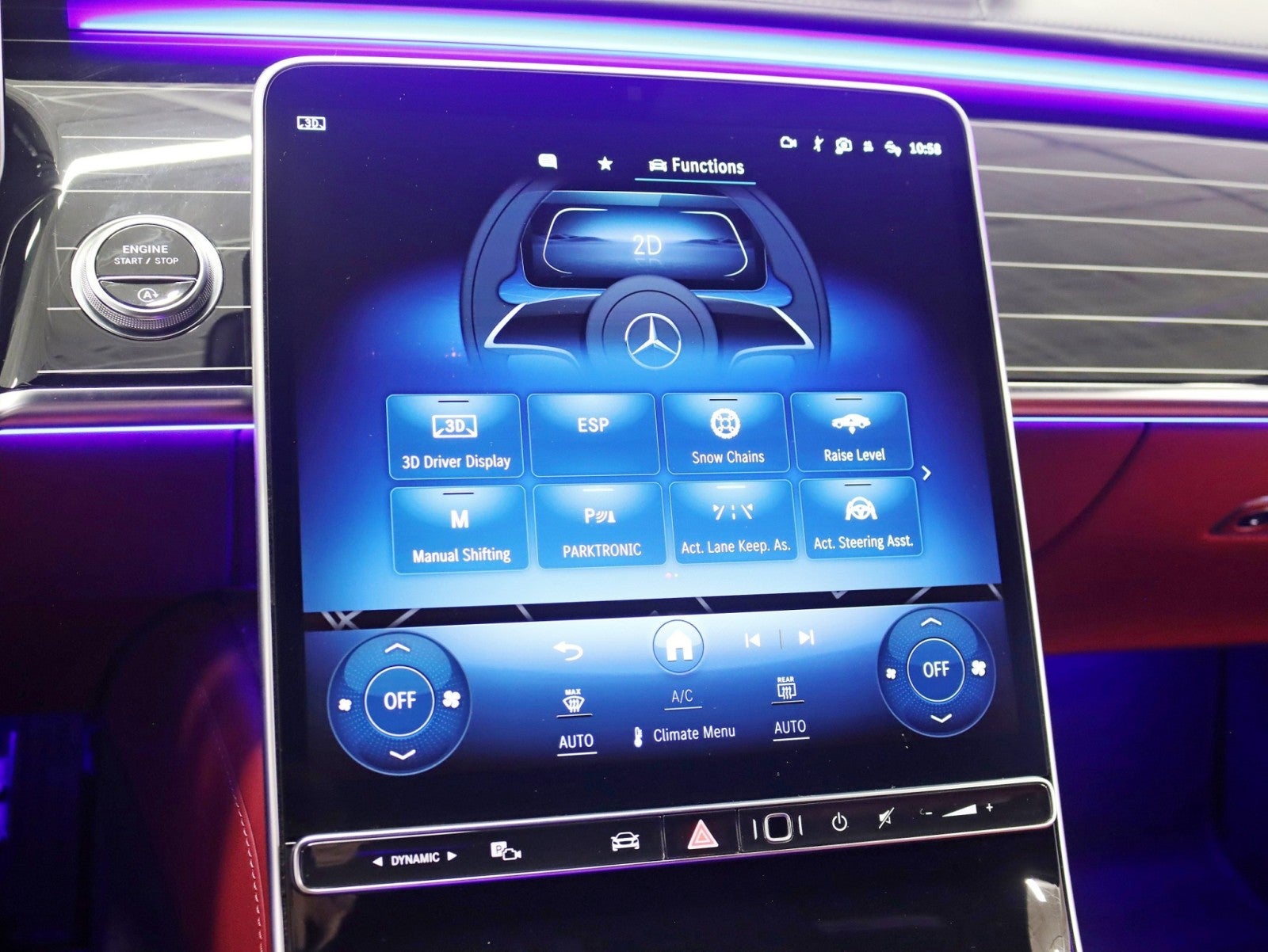 2022 Mercedes-Benz S 580 4MATIC® Executive Rear Seat Pkg 3D Cluster Only 15k Miles Loaded