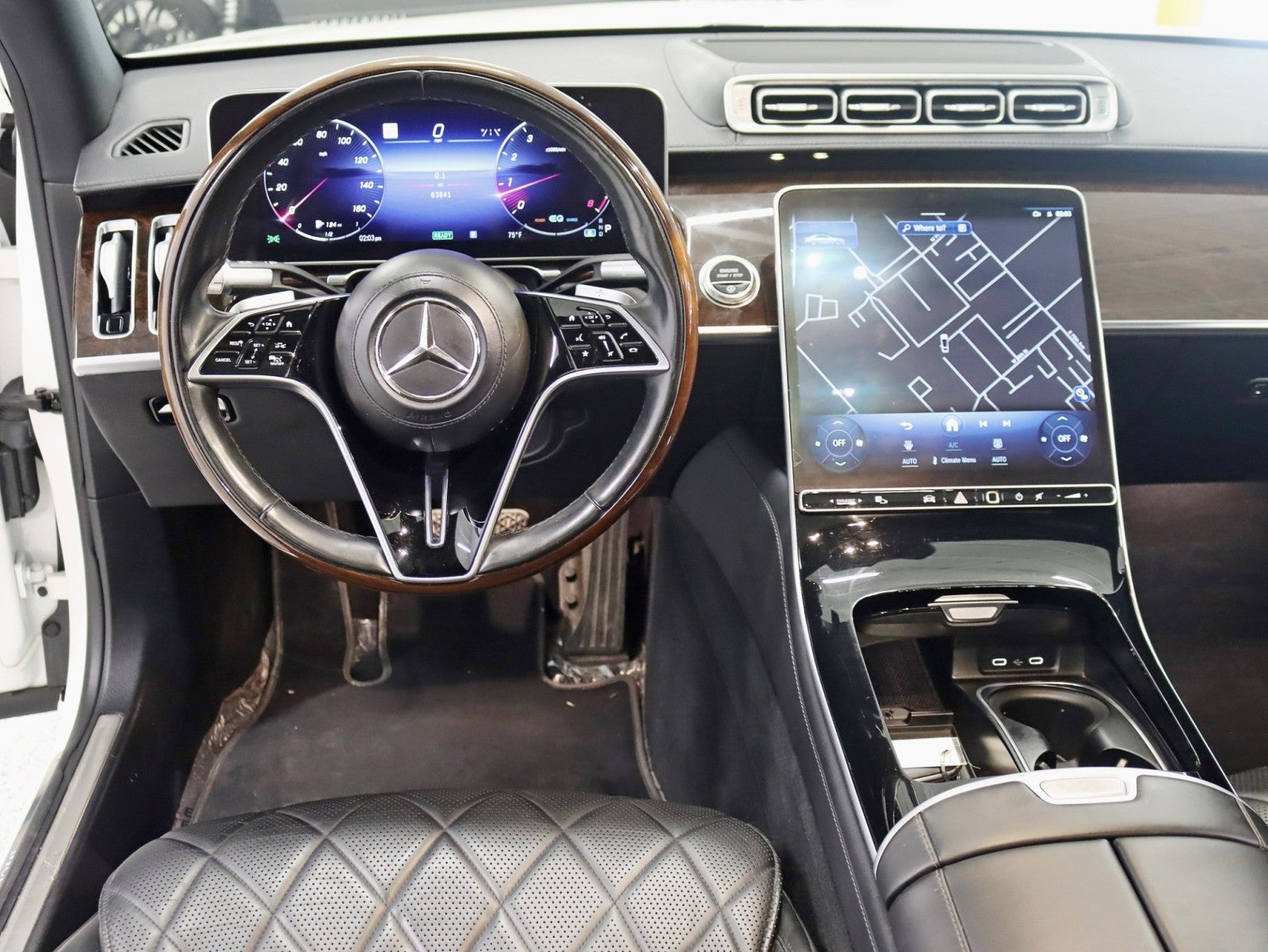 2021 Mercedes-Benz S580 4MATIC® 2 Owner Luxury Pano Nav Back Up Camera Loaded