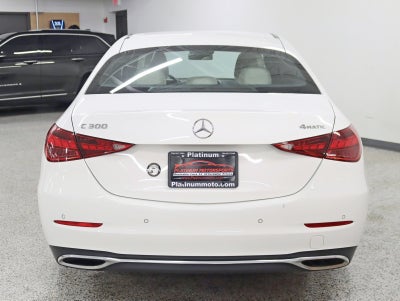 2023 Mercedes-Benz C 300 C 300 4MATIC® Sedan Surround Cameras Heated/Cooled Seats Moonroof