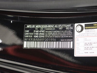 2024 Mercedes-Benz AMG® GT55 Coupe 1 Owner 6k Miles Fixed Pano Roof Driver Assist Pkg Night Pkg MSRP Over $152k Loaded