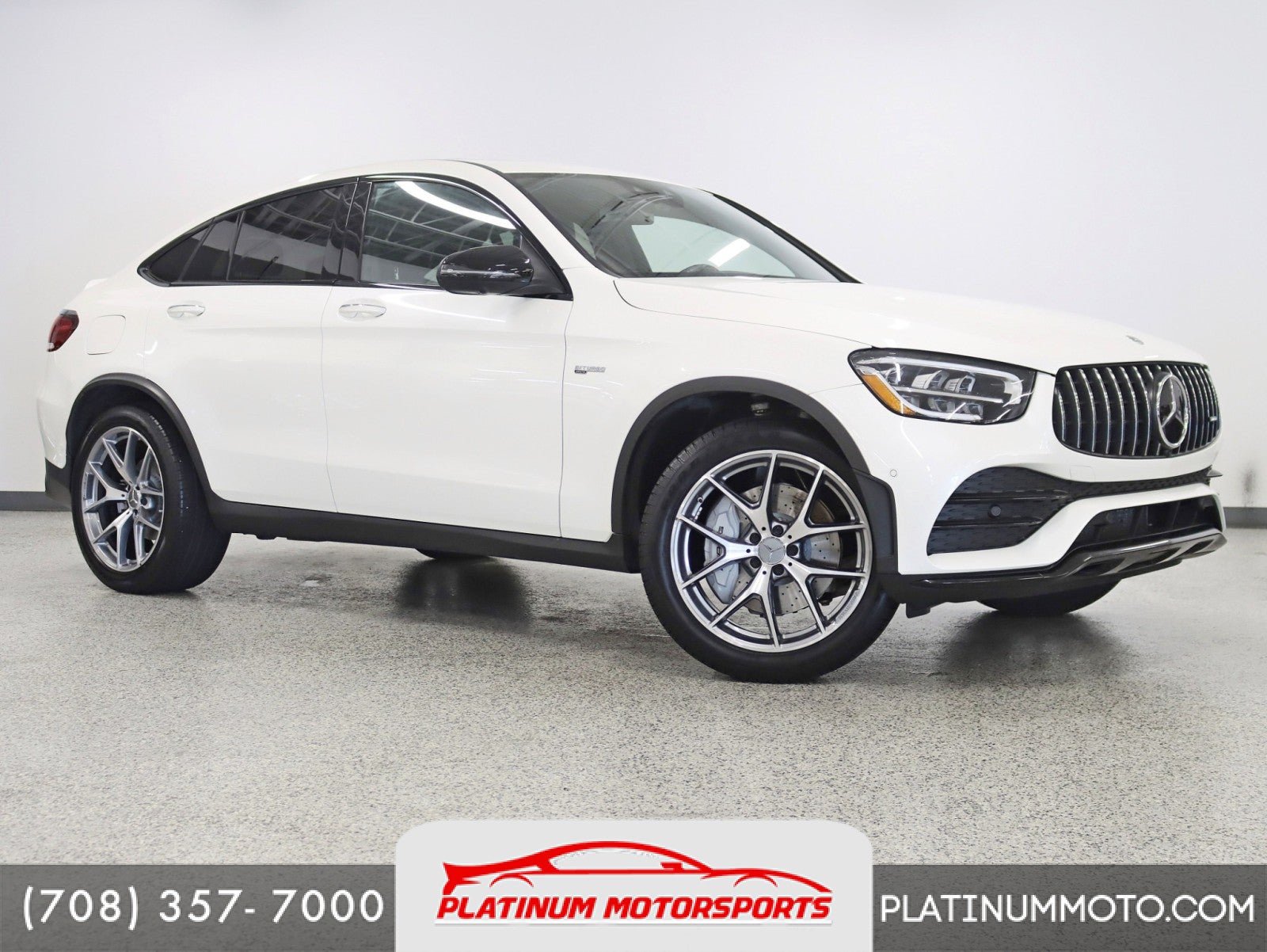 2021 Mercedes-Benz AMG® GLC 43 4MATIC® Coupe 1 Owner Driver Assist Pkg AMG® Night Pkg AMG® Performance Exhaust Loaded