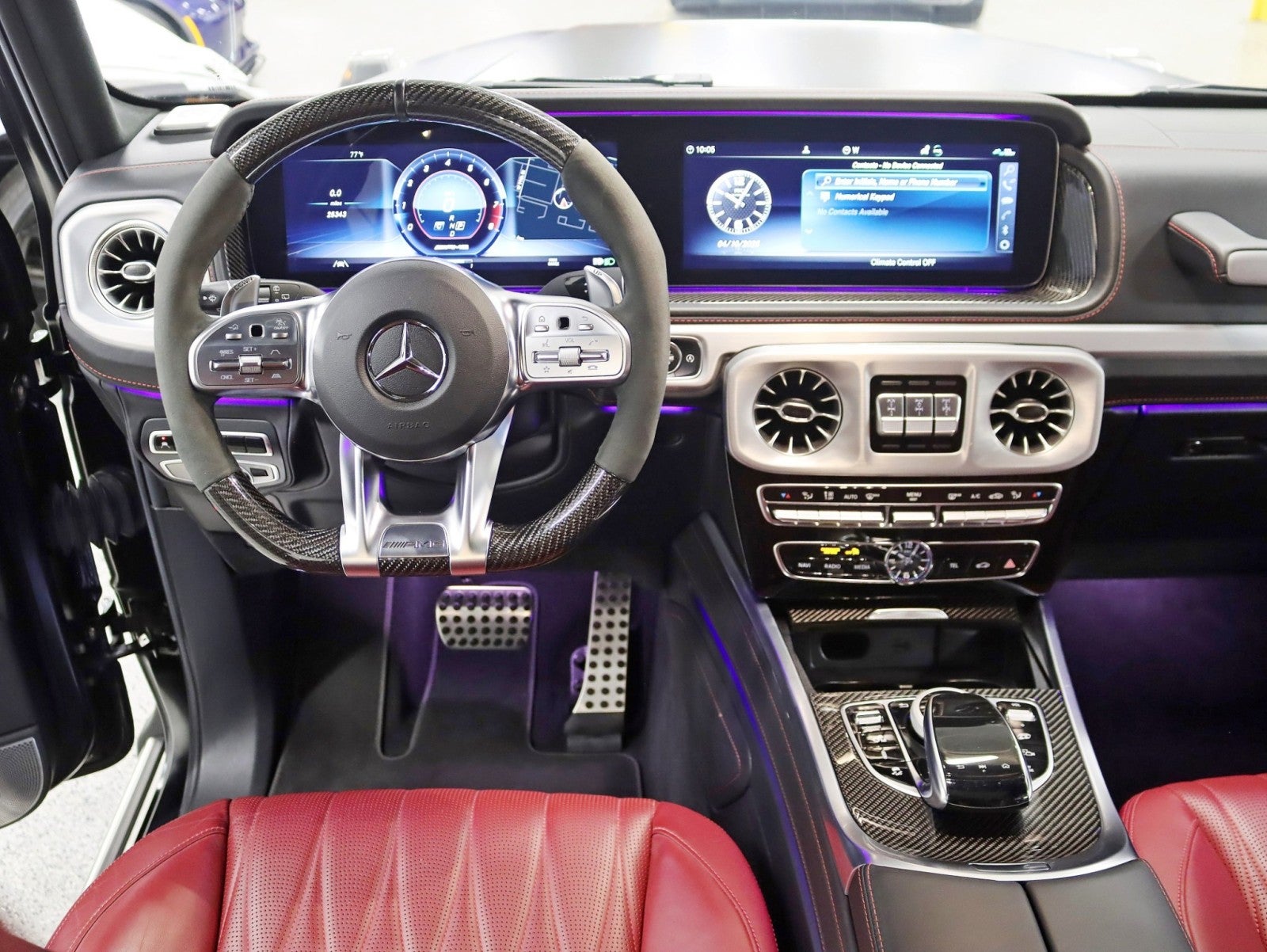 2021 Mercedes-Benz AMG® G 63 2 Owner Manufaktur Interior Plus AMG® Night Pkg AMG® Carbon Loaded