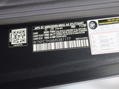 2021 Mercedes-Benz AMG® G 63 2 Owner Manufaktur Interior Plus AMG® Night Pkg AMG® Carbon Loaded