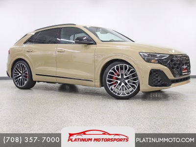 2025 Audi SQ8 Premium Plus 1 Owner 23in Wheel Pkg S Sport Pkg Executive Pkg Black optic Pkg Huge MSRP Over $113k