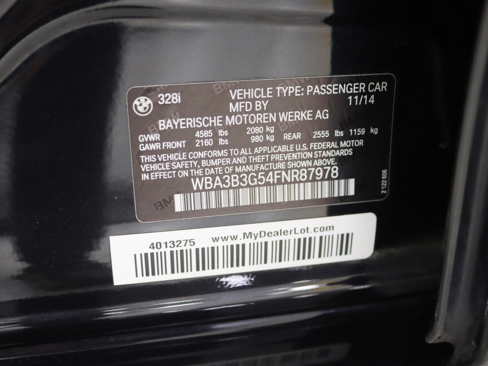 2015 BMW 328i xDrive 2 Owner Tech Pkg Premium Pkg Driver Assist Cold Weather Pkg Loaded