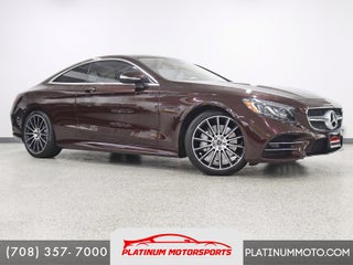 2019 Mercedes-Benz S560 4MATIC® Coupe Rare Color Combo 2 Owner Premium 1 Pkg Nav 360 Cameras Night Vision