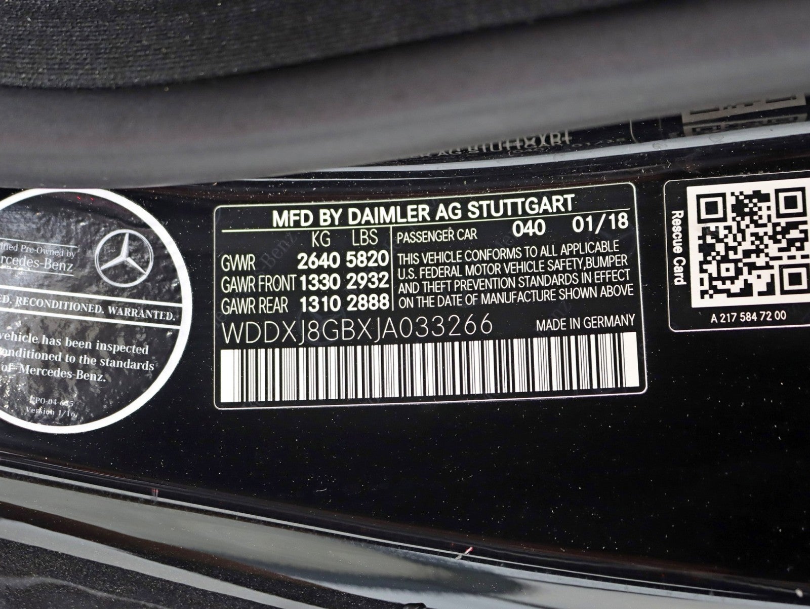 2018 Mercedes-Benz S 560 4MATIC® 2 Owner AMG® Premium 1 Pkg Magic Sky Roof Best Color Combo Fully Loaded