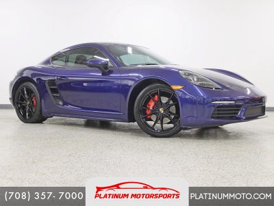 2022 Porsche 718 Cayman S 1 Owner PDK Premium Pkg Sport Chrono Pkg Sport Seats Loaded