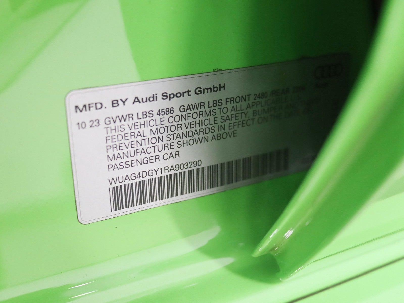 2024 Audi RS 3 RS Tech Pkg Carbon Pkg Exhaust Only 8k Miles Fully Loaded