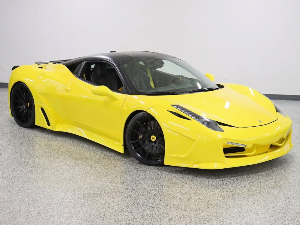 2011 Ferrari 458 Italia 2 Owner Custom Everything 1 of 1 Widebody Carbon Lowered Exhaust in Hickery Hills, IL - Platinum Motorsports
