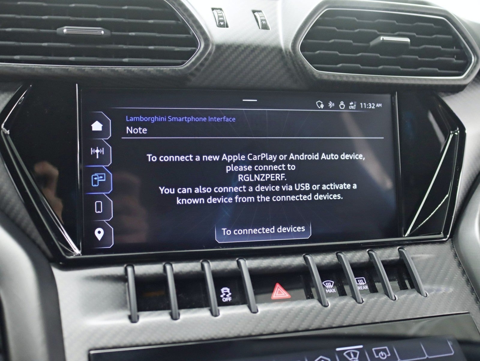 2023 Lamborghini Urus Full PPF/Performante Carbon Interior/Exterior Pkg Rear TV's Night Vision 4-Place Seat B&O Sound