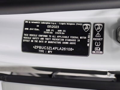 2023 Lamborghini Urus Full PPF/Performante Carbon Interior/Exterior Pkg Rear TV's Night Vision 4-Place Seat B&O Sound